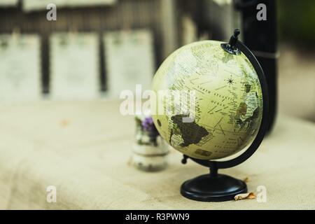 Ebene der Alten Welt, ideal für die Planung von Reisen und Abenteuer. Stockfoto