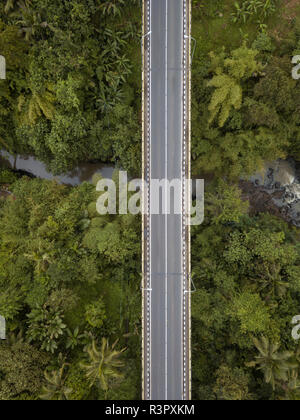 Indonesien, Bali, Luftaufnahme der Insel Bali Stockfoto