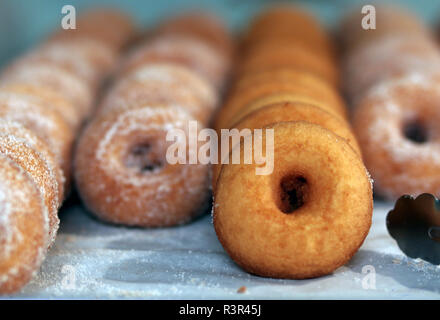 Apple Cider Krapfen Stockfoto