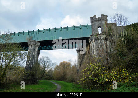 Der Viadukt über den River Suir in Cahir, Tipperary, Irland Stockfoto