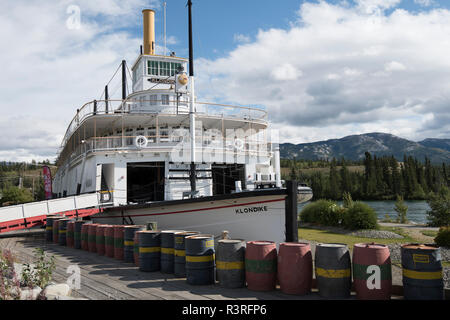 SS Klondike Sternwheeler, Yukon, Whitehorse, Yukon, Kanada Stockfoto