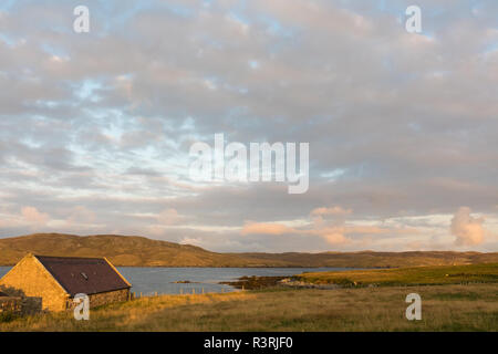 Hillswick, Festland, Shetland Inseln Stockfoto