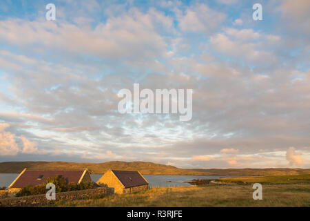 Hillswick, Festland, Shetland Inseln Stockfoto