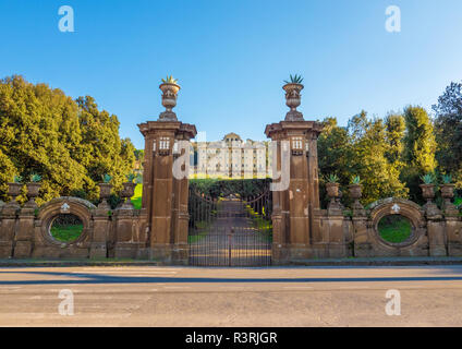 Frascati (Italien) - Eine kleine Stadt von Castelli Romani im Stadtgebiet von Rom, berühmt für die vielen Villa der päpstlichen Adel. Stockfoto