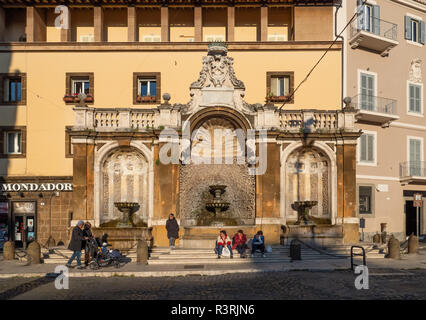 Frascati (Italien) - Eine kleine Stadt von Castelli Romani im Stadtgebiet von Rom, berühmt für die vielen Villa der päpstlichen Adel. Stockfoto