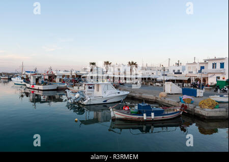 Naoussa, Paros Island, südliche Ägäis, Griechenland. Stockfoto