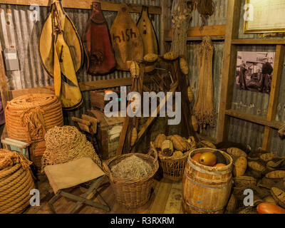 Sildarminjasafn Inseln, der Hering Ära Museum in Siglufjordur. Northern Island (Editorial nur verwenden) Stockfoto