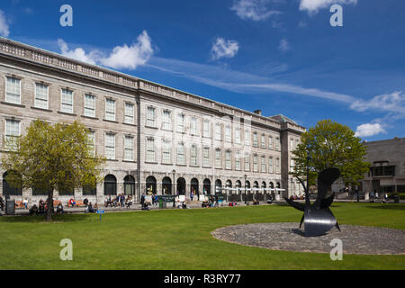 Irland, Dublin, Trinity College, alte Bibliotheksgebäude, außen Stockfoto