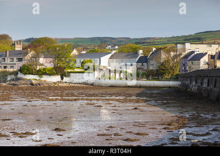 Irland, County Donegal, Blick auf die Halbinsel Inishowen, Malin, Stadt Stockfoto
