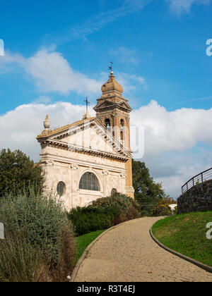 Italien, Monticiano, Madonna del Soccorso Kirche in der Stadt von Monticiano Stockfoto