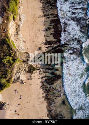 Indonesien, Bali, Luftaufnahme von Dreamland Beach Stockfoto