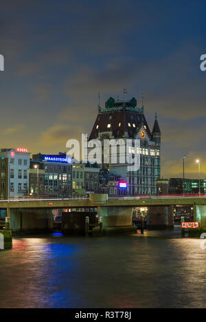 Niederlande, Rotterdam. Witte Huis, b. 1898, erste Wolkenkratzer in Europa Stockfoto