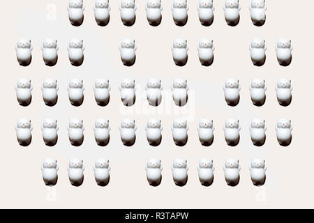 Kleine Katzen Wiederholung Stockfoto