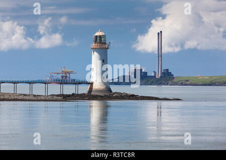 Irland, County Kerry, Tarbert Tarbert, Leuchtturm, Fluss Shannon Stockfoto