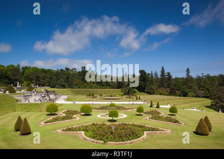 Irland, County Wicklow, Enniskerry, Powerscourt Estate, die italienischen Gärten Stockfoto
