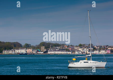 Großbritannien, Nordirland, County Down, Strangford, Blick auf Portaferry, Grafschaft Ards Stockfoto