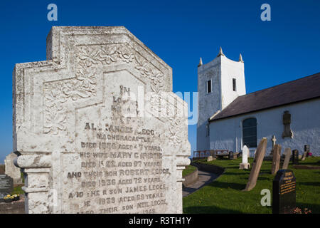 Großbritannien, Nordirland, County Antrim, ballintoy Kirche Stockfoto