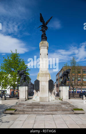 Großbritannien, Nordirland, Derry, County Londonderry Kriegerdenkmal im Diamant Stockfoto