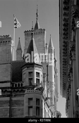 Anzeigen von Gonville und Caius College Cambridge England von Senat Haus Passage Stockfoto