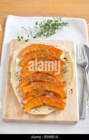 Flammkuchen Stockfoto