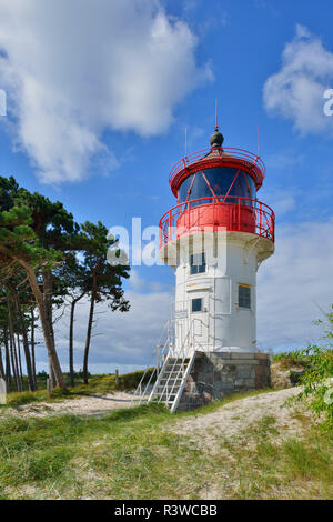 Deutschland, Hiddensee, Leuchtturm Gellen Stockfoto