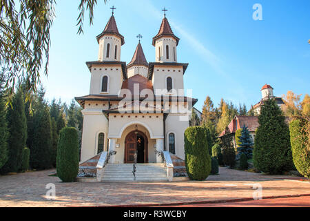 Rumänien Prahova County, Sinai, Klosters, erbaut 1695 AD. Von orthodoxen Mönchen bewohnt. Für Katharinenkloster auf dem Berg benannt. Sinai, Ägypten. Stockfoto