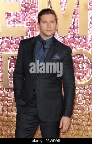 Weltpremiere von "Bohemian Rhapsody" - bei Anreise mit: Allen Leech Wo: London, Großbritannien Wann: 23.Okt 2018 Credit: WENN.com Stockfoto