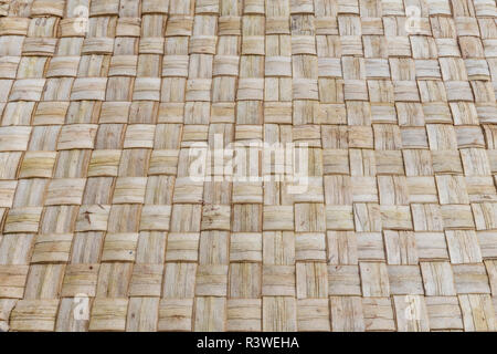 Wave Hintergrund aus Bambus Material Stockfoto