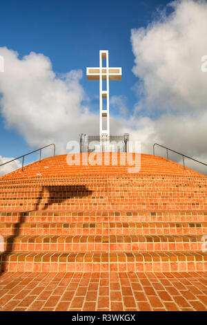 USA, California, La Jolla. Das Kreuz am Mt. Soledad National Veterans Memorial (Redaktionelle nur verwenden) Stockfoto