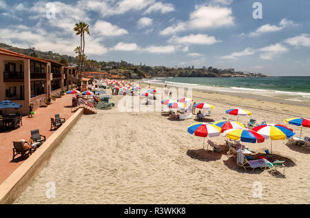 USA, California, La Jolla. La Jolla Beach und Tennis Club (Editorial nur verwenden) Stockfoto