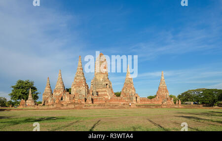 Wat Watthanaram Tempel der Provinz Ayutthaya, Thailand Stockfoto