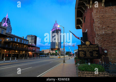 Historic District, Mobile, Alabama Stockfoto