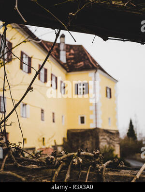 Schloss Weinburg in Österreich Stockfoto