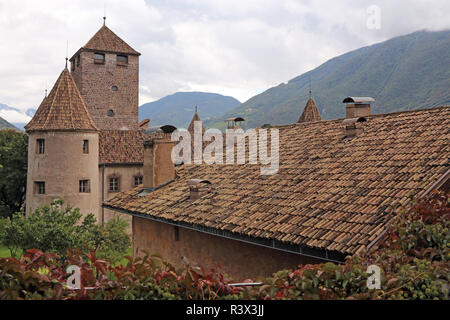 Maretsch (Castel mareccio) in Bozen Stockfoto