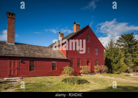 USA, Connecticut, Coventry, Nathan Hale Homestead, der Geburtsort von uns revolutionären Krieg Held Stockfoto