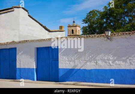 El Toboso Dorf don Quijotes Dulcinea in Toledo von La Mancha Spanien Stockfoto