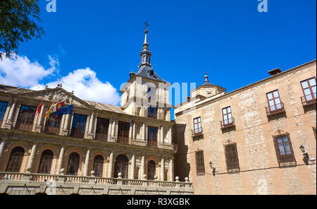 Toledo Ayuntamiento in Kastilien La Mancha Spanien Stockfoto
