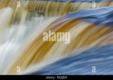 Tahquamenon Falls, Tahquamenon Falls State Park, Felchen, Michigan, der Oberen Halbinsel Stockfoto