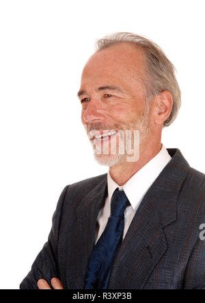 Porträt des mittleren Alter Mann im Anzug. Stockfoto