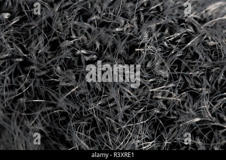 Wolle Makro Stockfoto