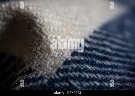 Wolle Shirt Makro Stockfoto