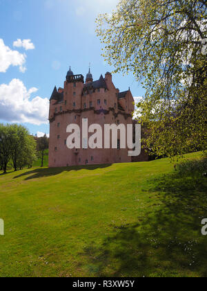 CRAIGIEVAR CASTLE Schottland Stockfoto