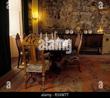 Cawdor Castle Schottland Interior shot Stockfoto