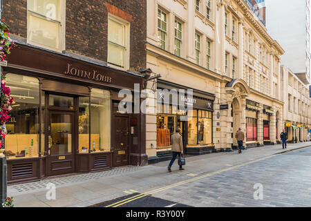 Eine typische Ansicht in London Stockfoto