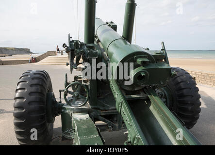 Britische 140 mm, 55 Pfund, 5,5 Zoll, mittleres Feld gun, 1941 ca. Stockfoto