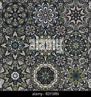 Nichttrivialer helle Farbe abstrakte geometrische Muster, Vektor nahtlose, kann für den Druck auf Stoff, Interieur, Design, Textil verwendet werden, Abdeckungen Stock Vektor