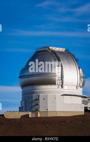 Die Sternwarte auf den Gipfel des Mauna Kea, Big Island, Hawaii, USA (Redaktionelle nur verwenden) Stockfoto