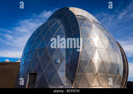 Caltech Submillimeter Observatory auf den Gipfel des Mauna Kea, Big Island, Hawaii, USA (Redaktionelle nur verwenden) Stockfoto