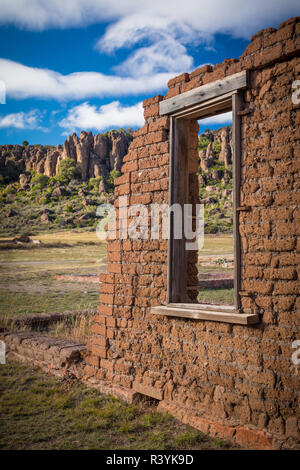 Fort Davis National Historic Site ist ein United States National Historic Site in der Gemeinde von Fort Davis, Jeff Davis County, Stockfoto
