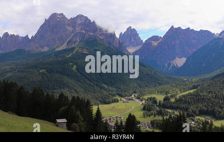 Das sextental in Südtirol Stockfoto